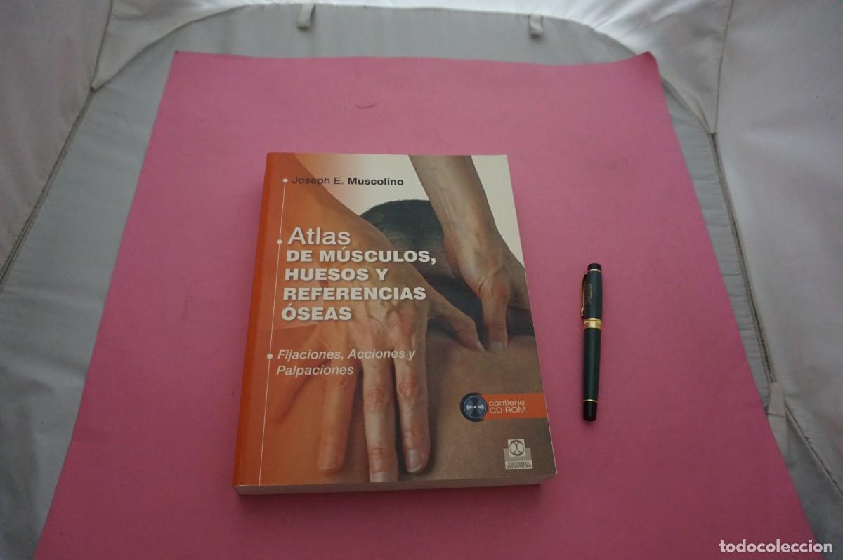 Libros: AMF-12I/ ATLAS DE MUSCULOS HUESOS Y REFERENCIAS OSEAS - JOSEPH E. MUSCOLINO / EDITORIAL PAIDOTRIBO