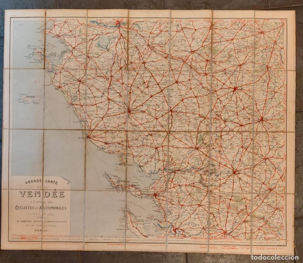 Libros: VEND&Eacute;E. CarteS taride. Pour Cyclistes et Automobiles. - CARTES TARIDE.