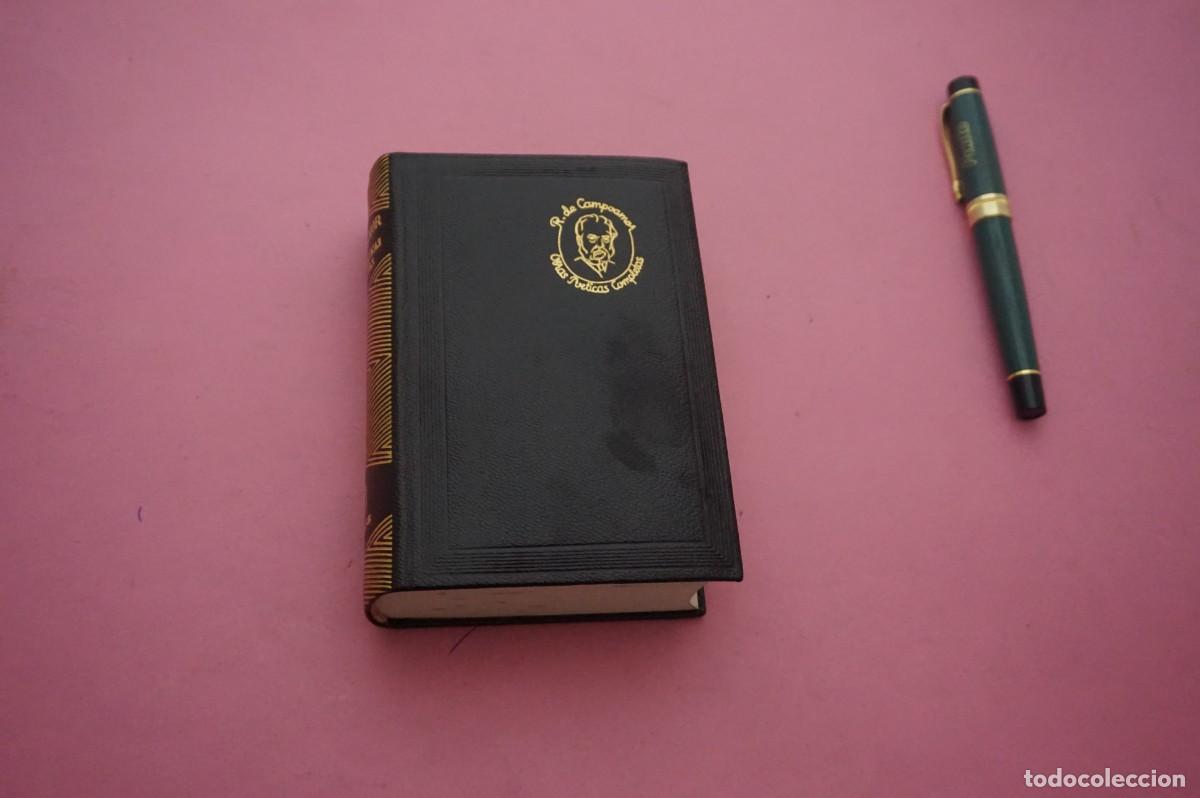 Libros: AMF-12C/ OBRAS POETICAS COMPLETAS - RAMON DE CAMPOAMOR / EDITORIAL AGUILAR 1951