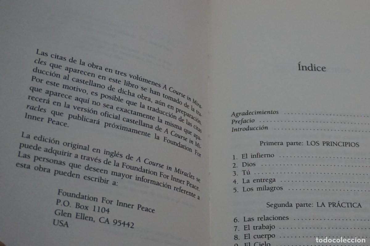 Libros: AMF-12B/ VOLVER AL AMOR - MARIANNE WILLIAMSON / EDICIONES URANO - Foto 5