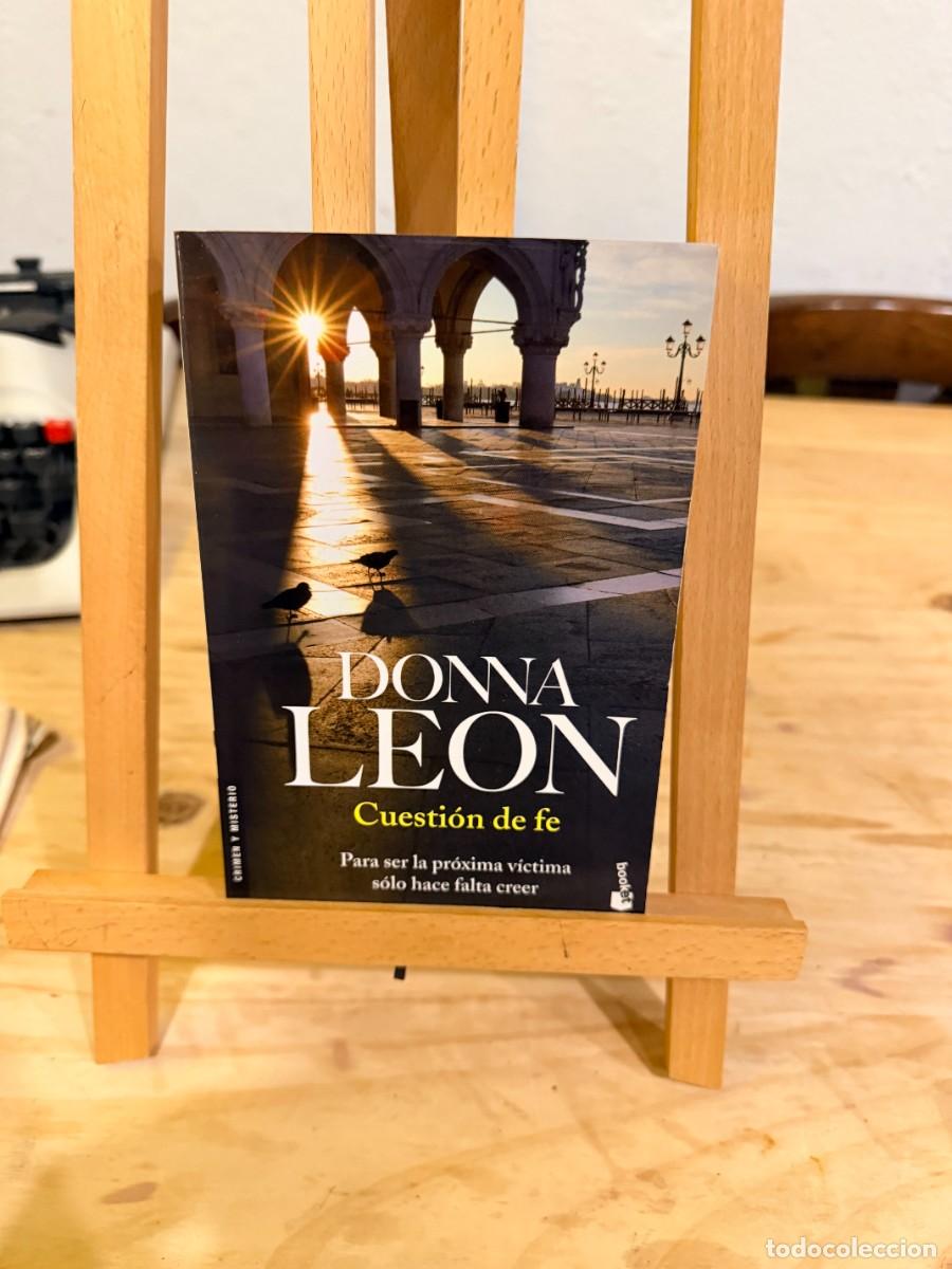 Libros: CUESTION DE FE- DONNA LEON - Foto 1