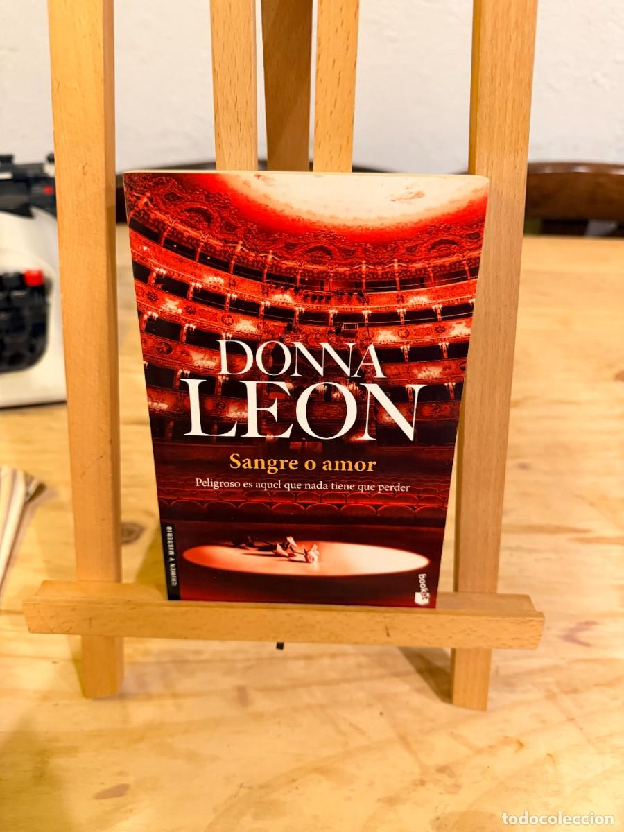 Libros: SANGRE O AMOR- DONNA LEON - Foto 1