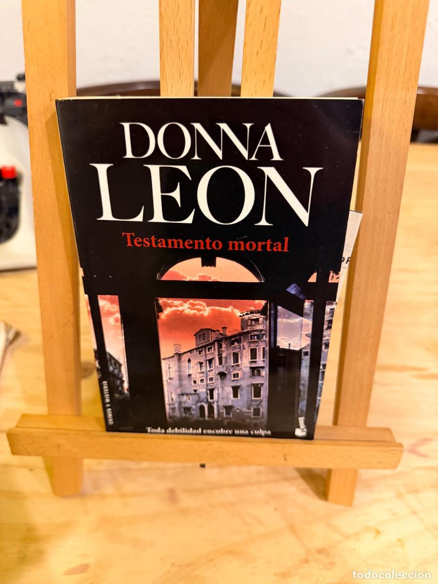 Libros: TESTAMENTO MORTAL- DONNA LEON - Foto 1
