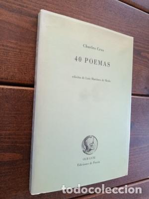 Libros: 40 POEMAS - CHARLES CROS - Foto 2