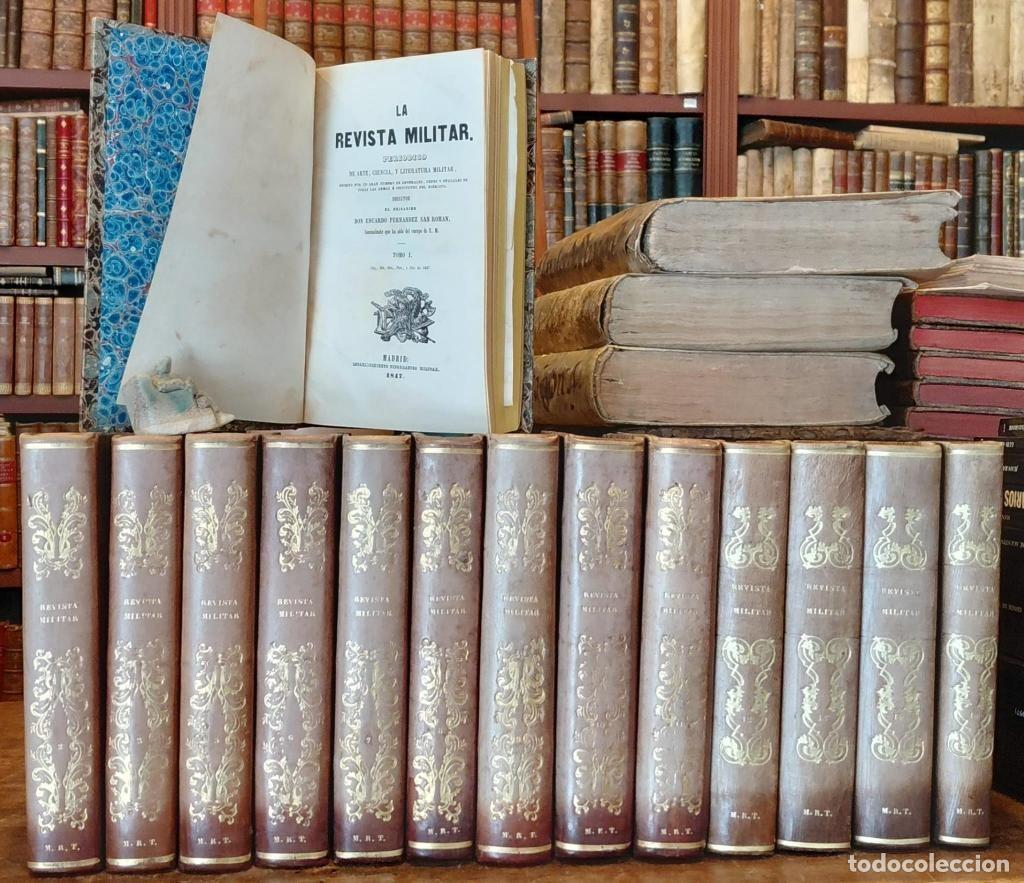 Libros: LA REVISTA MILITAR. Peri&oacute;dico de arte, ciencia y literatura militar, escrito por un gran n&uacute;mero de
