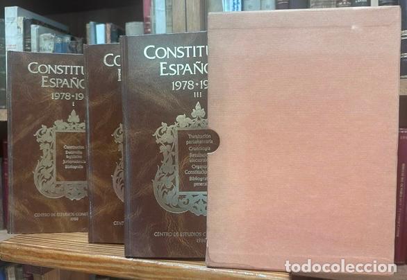 Libros: CONSTITUCION ESPA&Ntilde;OLA. 1978-1988. I: Constituci&oacute;n. Desarrollo Legislativo. Jurisprudencia. Bibl... -