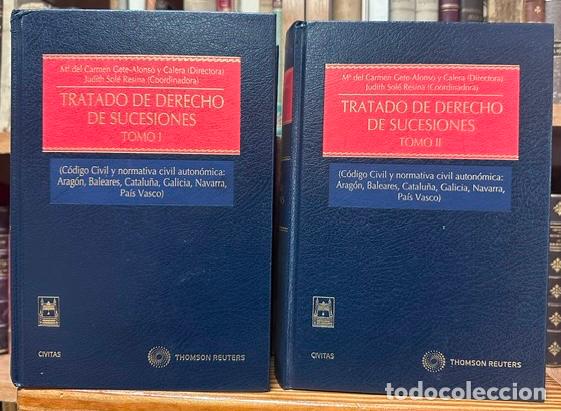 Libros: TRATADO DE DERECHO DE SUCESIONES - GETE-ALONSO Y CALERA, M.&ordf; del Carmen - SOLE RESINA, Judith