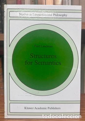 Libros: STRUCTURES FOR SEMANTICS - LANDMAN, Fred