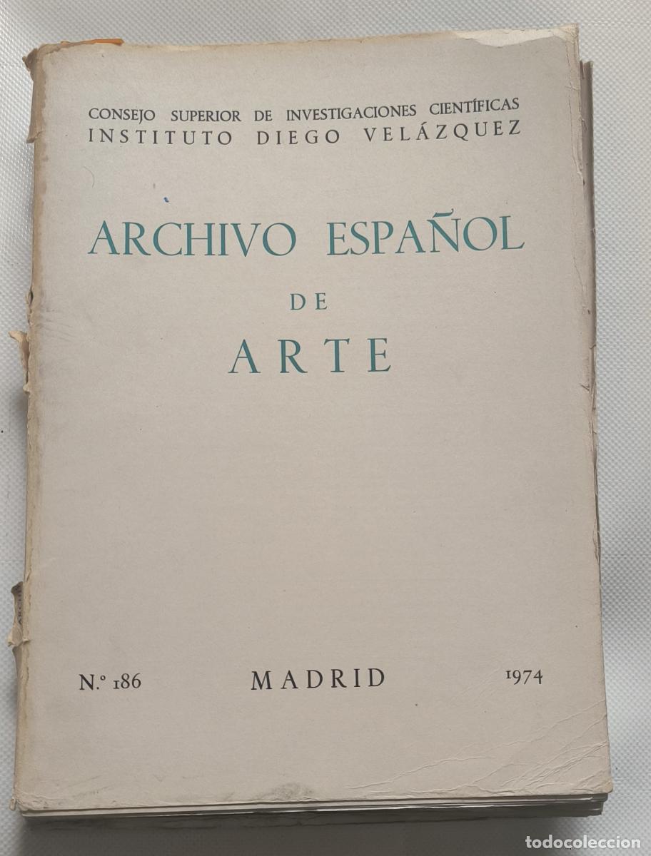 Libros: Archivo Espa&ntilde;ol de Arte N&ordm; 194 - AAVV