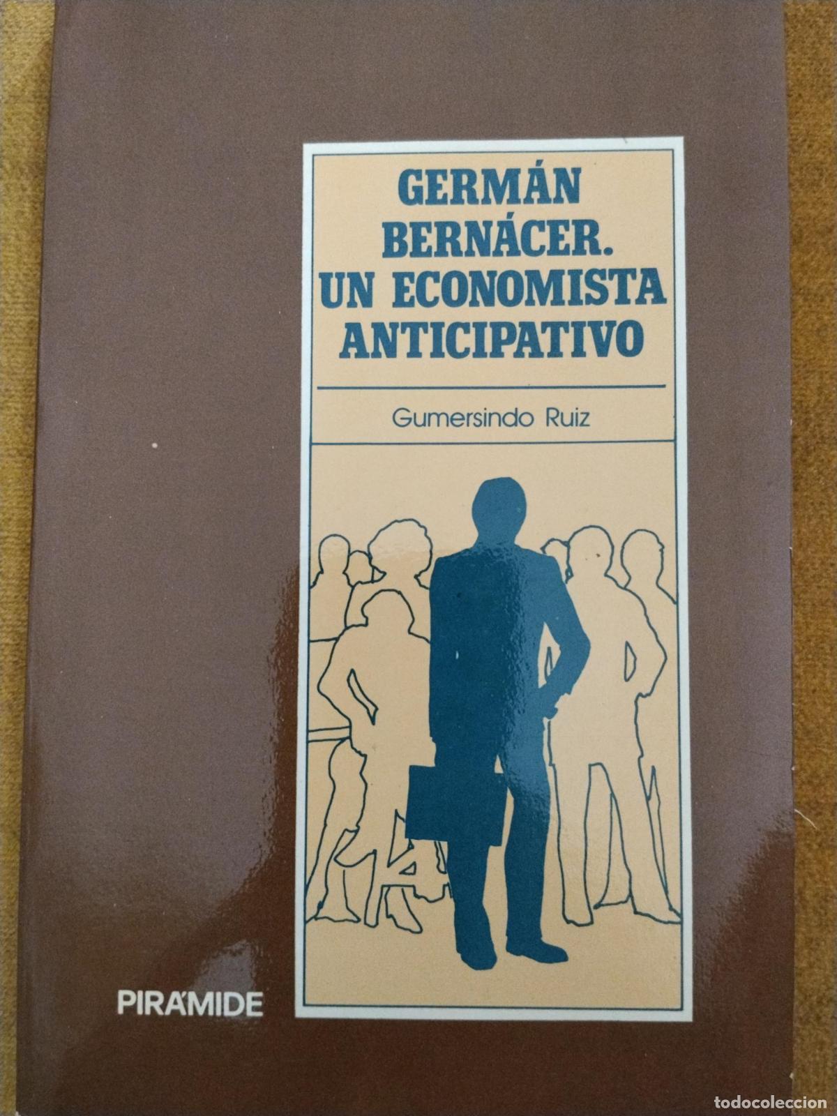 Libros: Germ&aacute;n Bern&aacute;cer un economista anticipativo - Gumersindo Ruiz Bravo