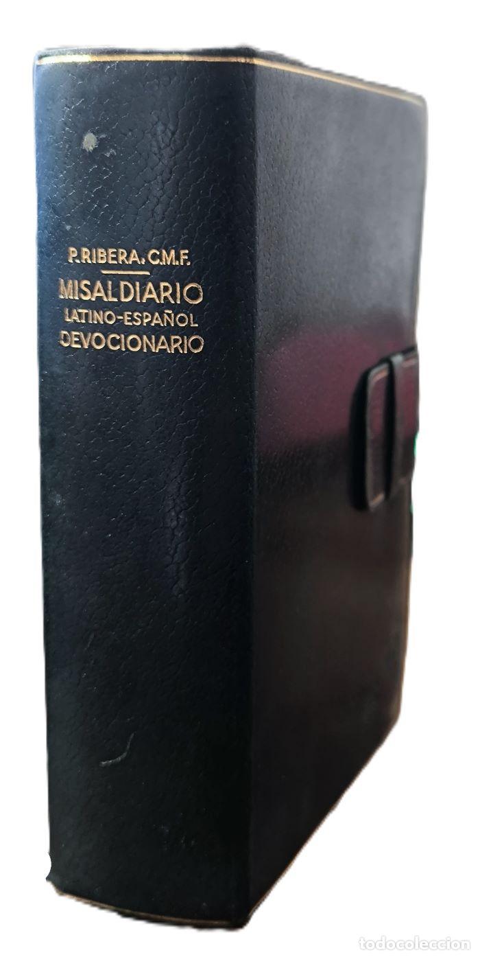 Livros em segunda m&atilde;o: MISAL DIARIO LATINO-ESPA&Ntilde;OL Y DEVOCIONARIO - P. Luis Ribera, C.M.F.