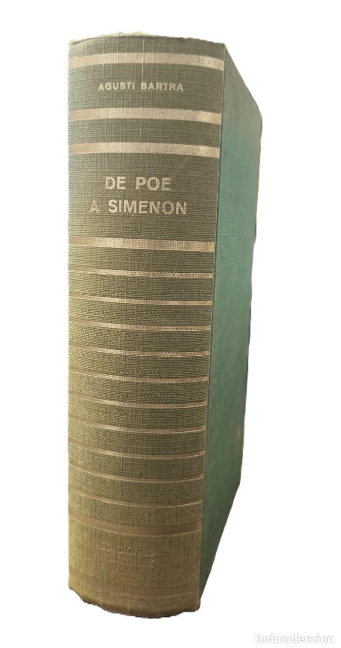 Libros: DE POE A SIMENON. ANTOLOG&Iacute;A DE CUENTOS POLIC&Iacute;ACOS Y DE MISTERIO - VV.AA.