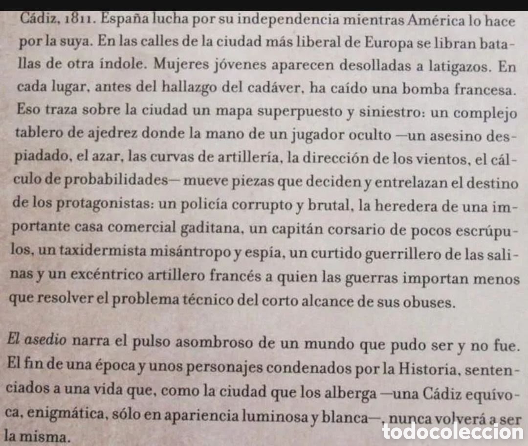 Libros: EL ASEDIO, DE ARTURO PEREZ REVERTE - Foto 2