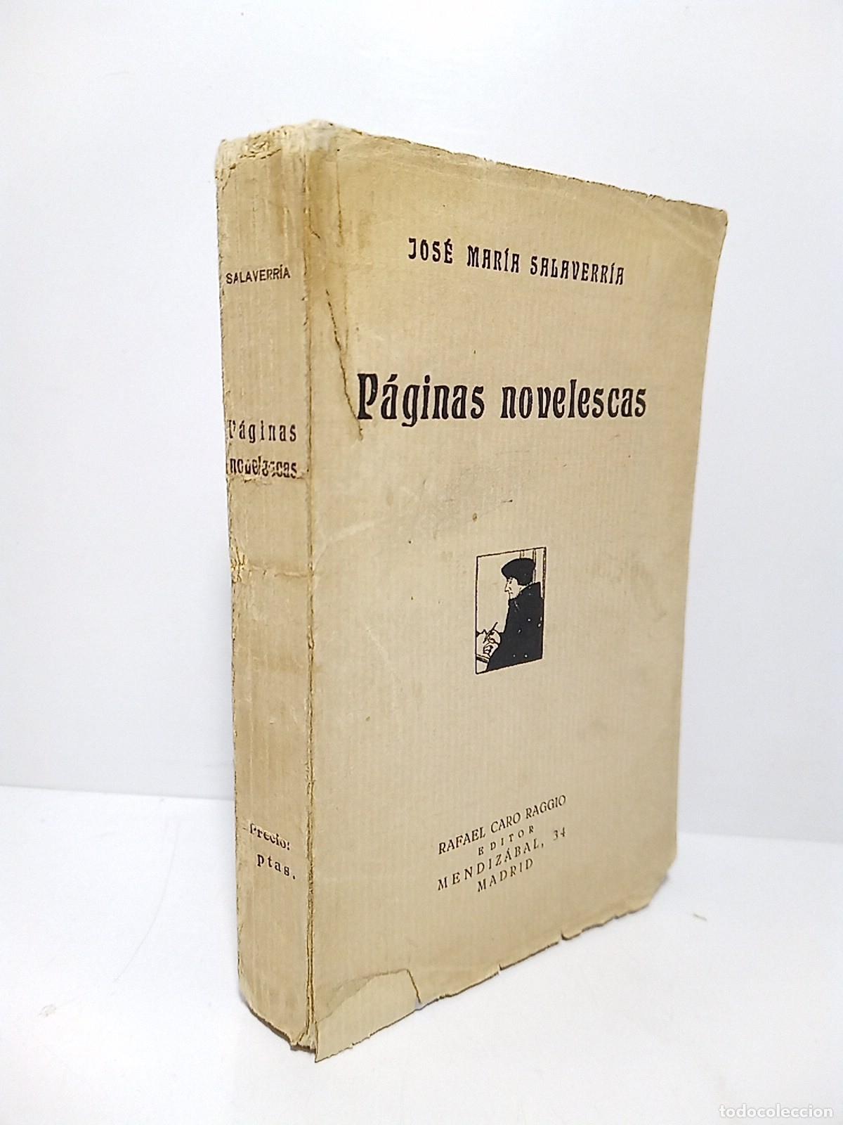 books: SALAVERRIA, Jos&eacute; Mar&iacute;a - P&aacute;ginas novelescas