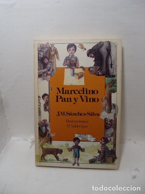 Livres: MARCELINO PAN Y VINO - Jos&eacute; Mar&iacute;a S&aacute;nchez-Silva