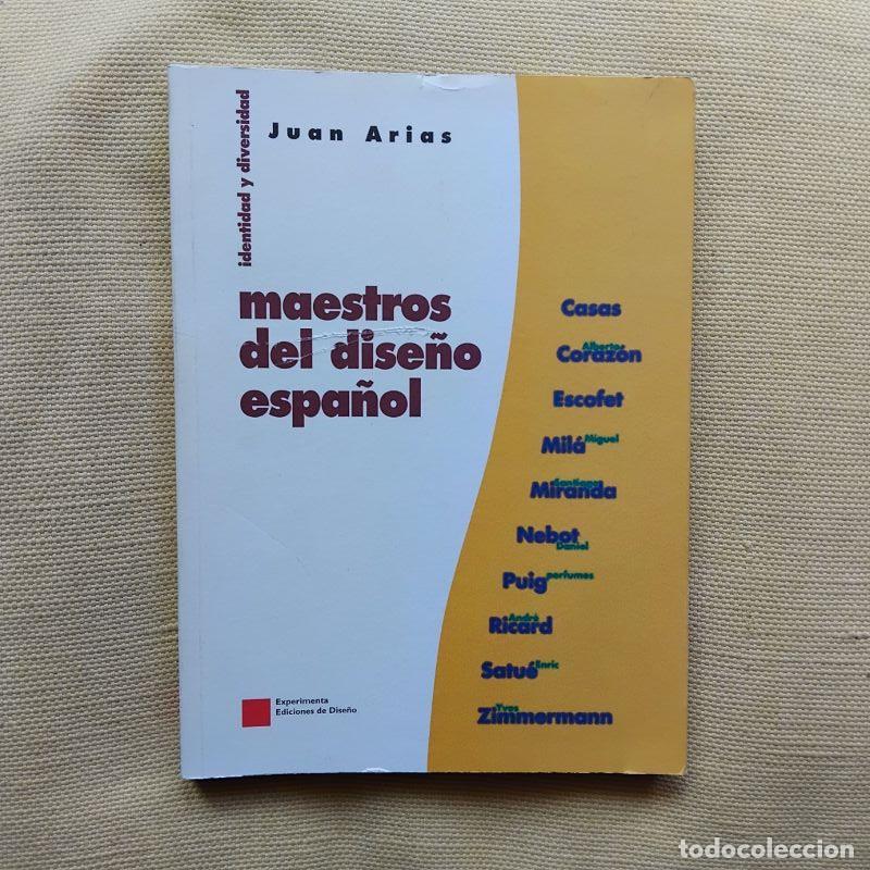 Libros: Maestros del dise&ntilde;o espa&ntilde;ol. Identidad y diversidad