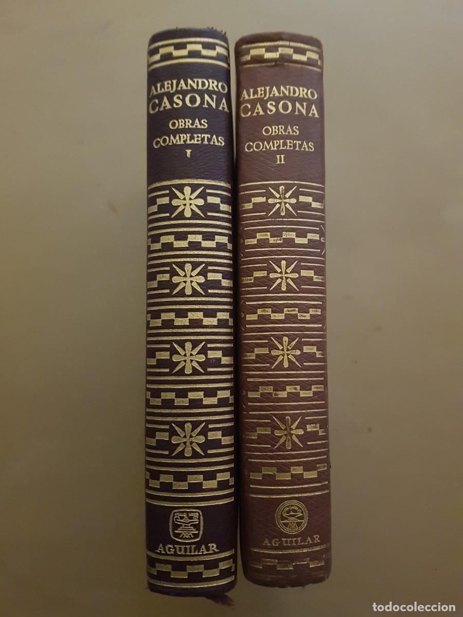 Libros: ALEJANDRO CASONA - OBRAS COMPLETAS - TOMOS I + II - ED. AGUILAR - 1965/1961