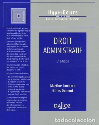 Livros em segunda m&atilde;o: Droit administratif- 9782247063512