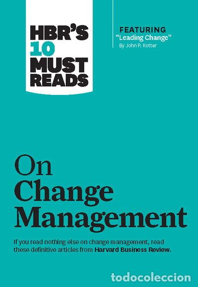 Libros: HBR's 10 Must Reads on Change Management- 9781422158005