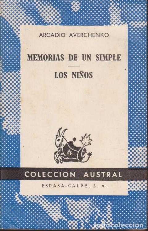 Libros: MEMORIAS DE UN SIMPLE - LOS NI&Ntilde;OS - ARCADIO AVERCHENKO - Foto 1