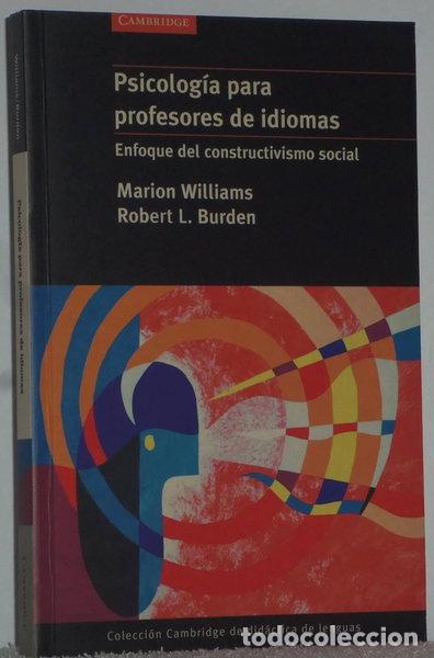 Livros em segunda m&atilde;o: Psicolog&iacute;a para profesores de idiomas- 9788483230510