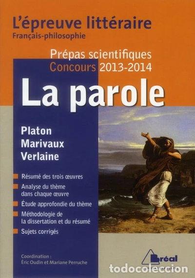 Livros em segunda m&atilde;o: La parole - L'&eacute;preuve litt&eacute;raire- 9782749531083