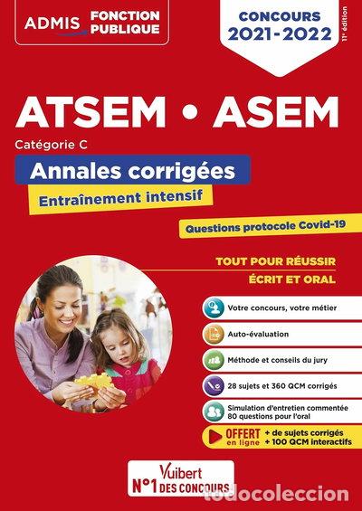 Libros: Concours ATSEM et ASEM cat&eacute;gorie C: Annales corrig&eacute;es- 9782311211016