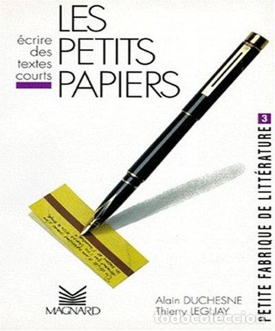 Libros: Petite fabrique de litt&eacute;rature Tome 3: Les petits papiers- 9782210422711