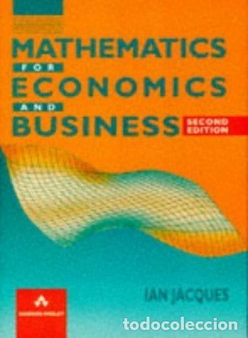 books: Mathematics for Economics and Business- 9780201427691