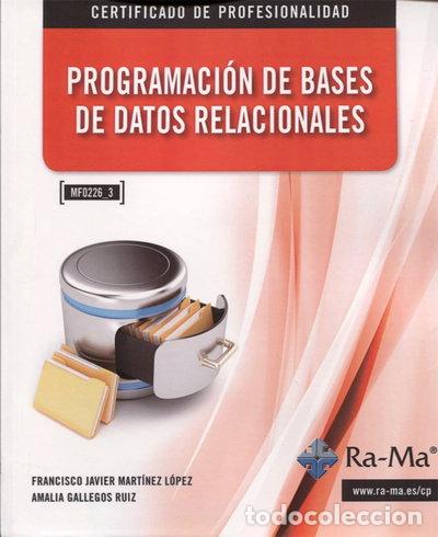 Libros: Programaci&oacute;n de bases de datos relacionales- 9788499646961