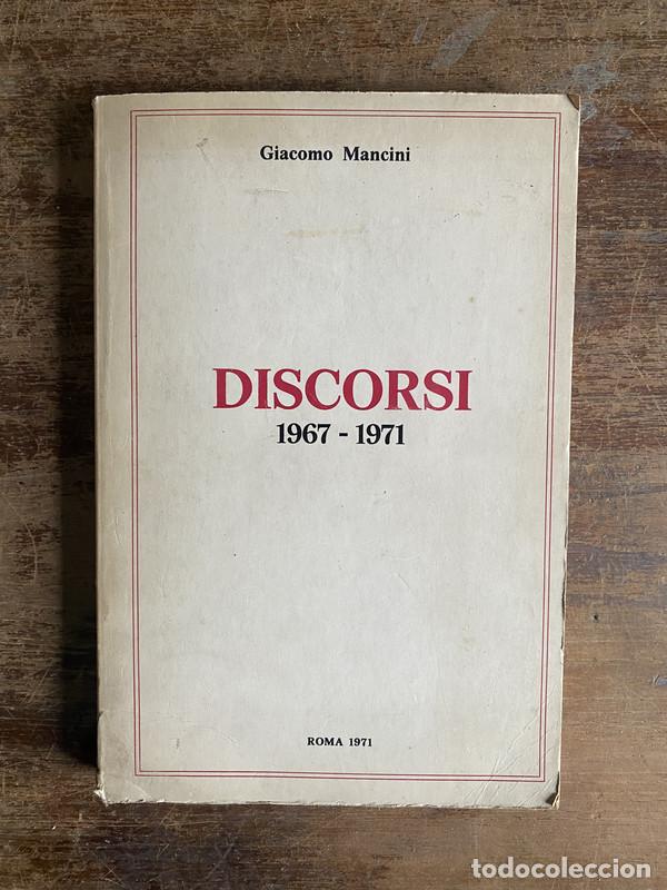 Libros: Discorsi (en italiano) - Mancini Giacomo - Foto 1