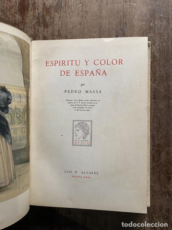 Libros: Espiritu y Color de Espa&ntilde;a - Massa Pedro - Foto 1