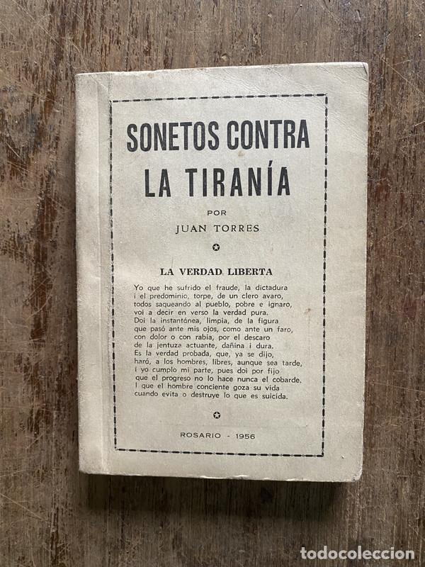 books: Sonetos contra la tirania - Torres Juan