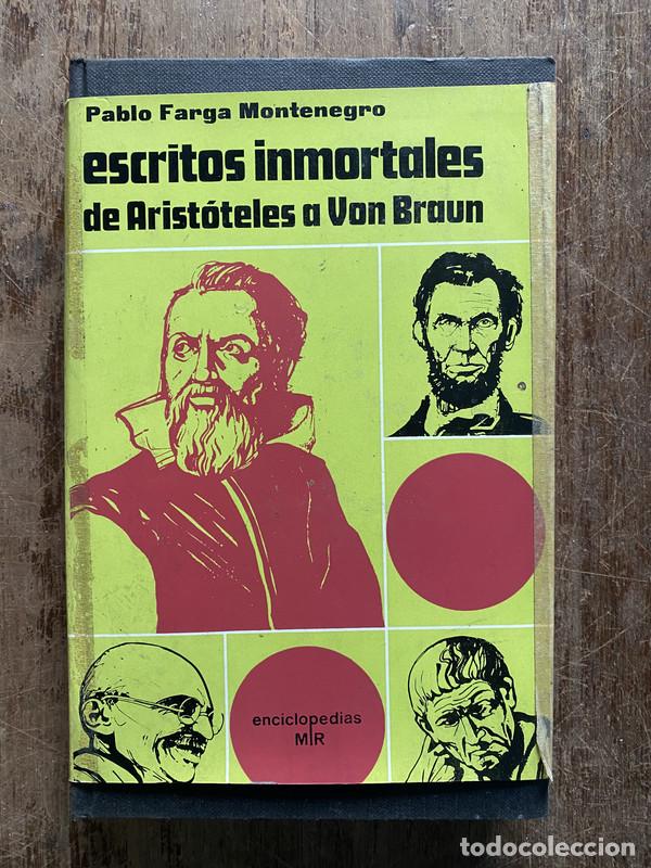 Livros em segunda m&atilde;o: Escritos inmortales - Farga Montenegro Pablo
