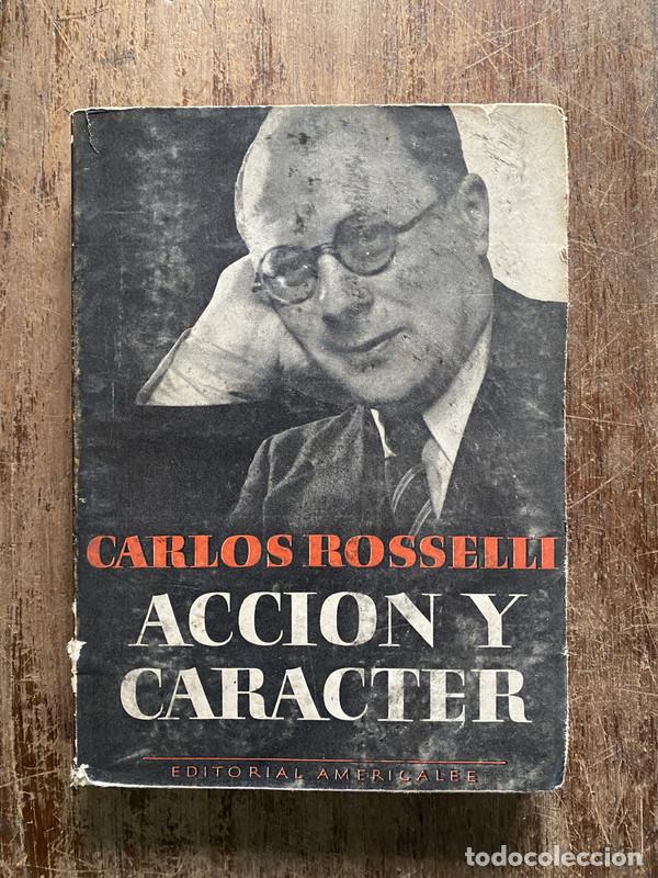 Livros em segunda m&atilde;o: Accion y Caracter - Rosselli Carlos