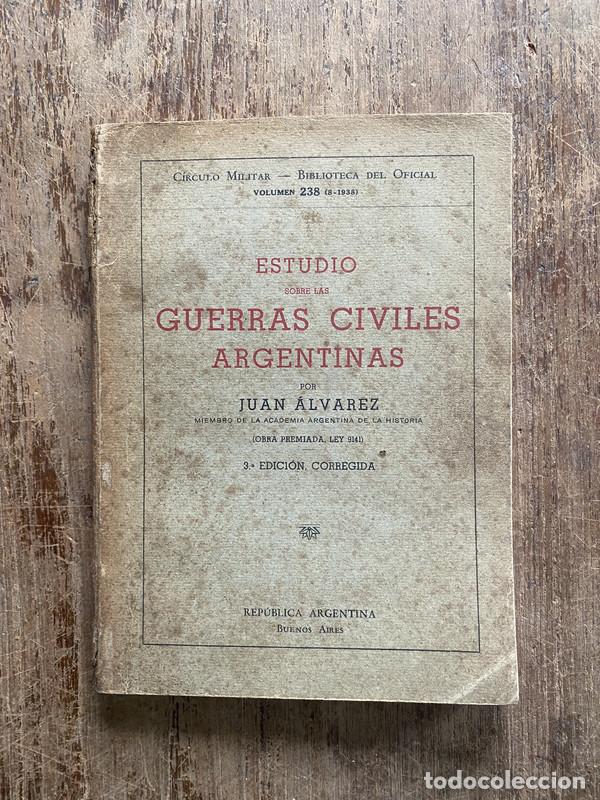 Libri di seconda mano: Guerras Civiles Argentinas - alvarez Juan