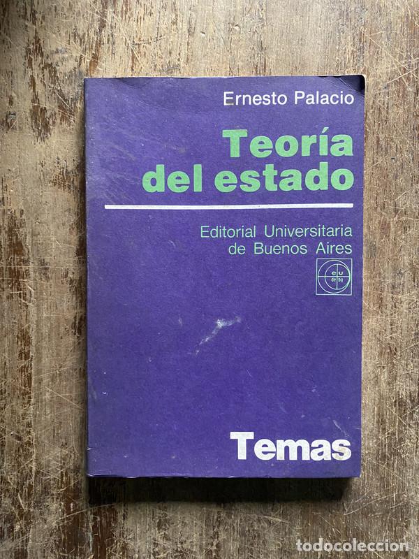 Libros: Teoria del estado - Palacio Ernesto - Foto 1