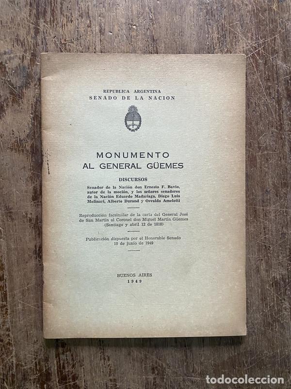 B&uuml;cher: Monumento al General Guemes - -