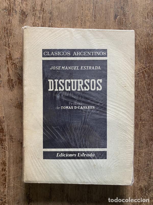 Libros: Discursos - Estrada Jose Manuel - Foto 1