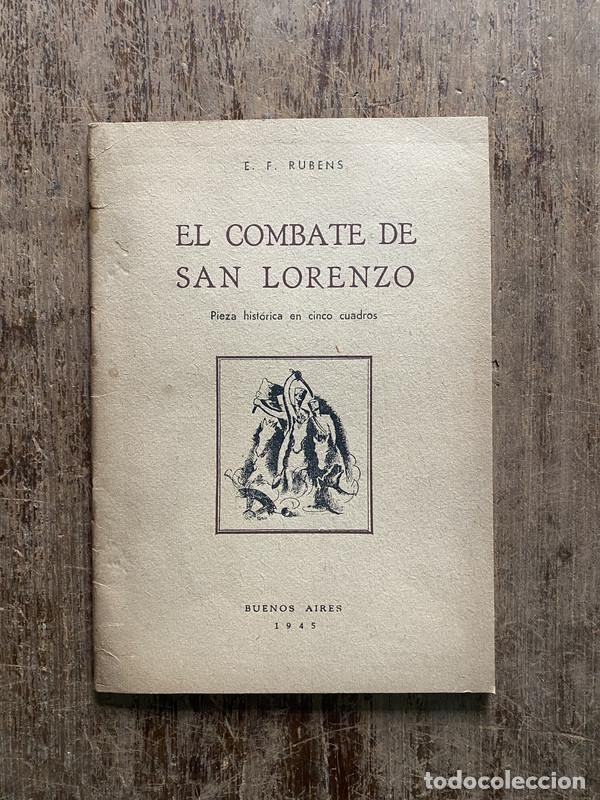 Livros em segunda m&atilde;o: El combate de San Lorenzo - Rubens E. F.