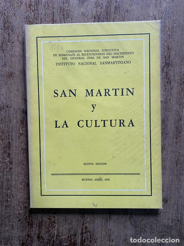 B&uuml;cher: San Martin y la Cultura - -