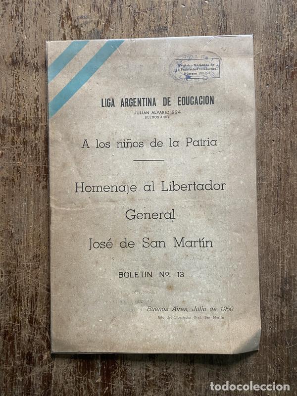 Livros em segunda m&atilde;o: Homenaje al Libertador General Jose de San Martin - -