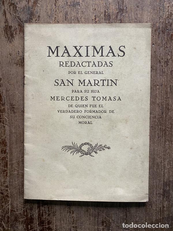 Libros: Maximas - San Martin Jose de
