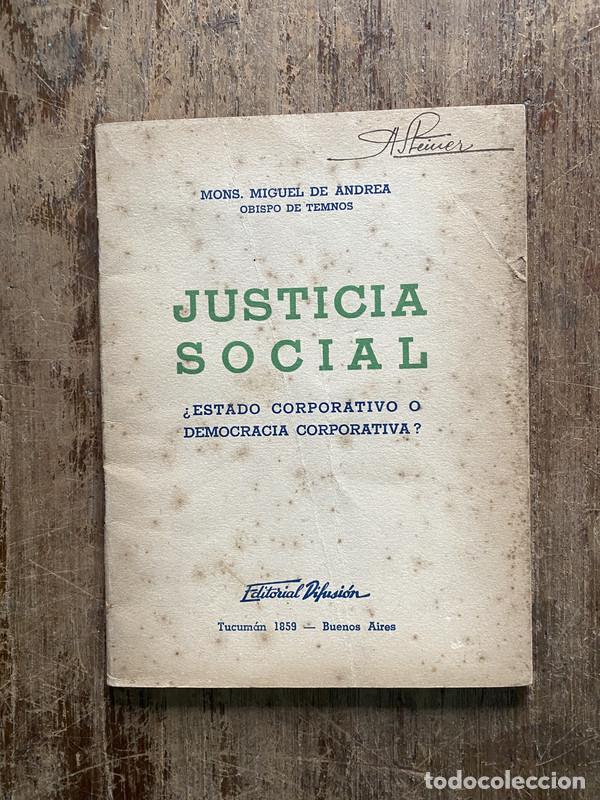 Libros: Justicia Social - De Andrea Miguel - Foto 1