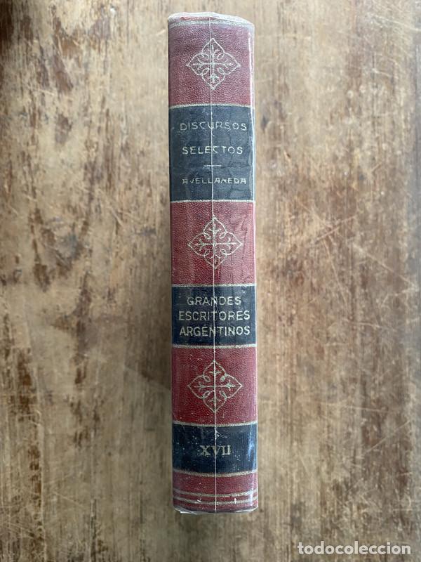 books: Discursos Selectos - Avellaneda N.