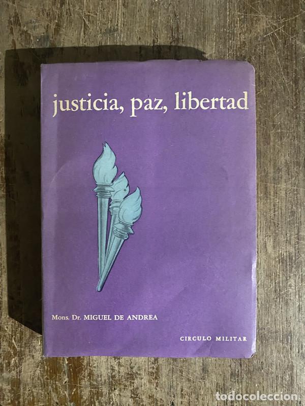 books: Justicia paz libertad - De Andrea Miguel