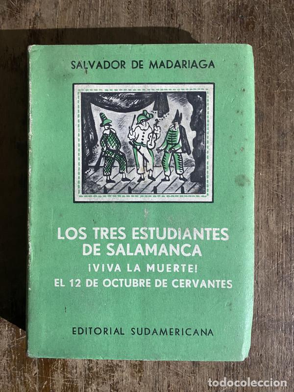 Libros: Los tres estudiantes de Salamanca - Madariaga Salvador de
