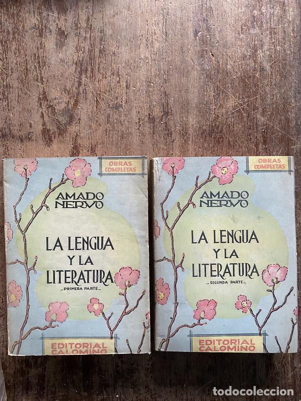 Libros: La lengua y la literatura - Nervo Amado