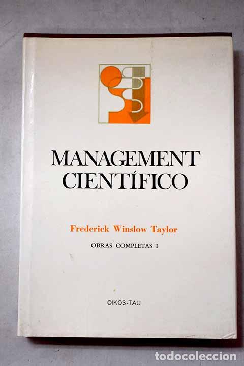 Livres: Management cientifico.- Taylor, Frederick Winslow
