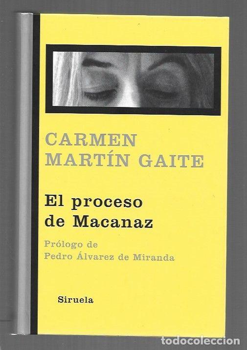Livres: PROCESO DE MACANAZ - EL - MARTIN GAITE, CARMEN